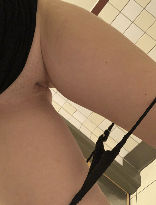 Bathroom trip while at the office