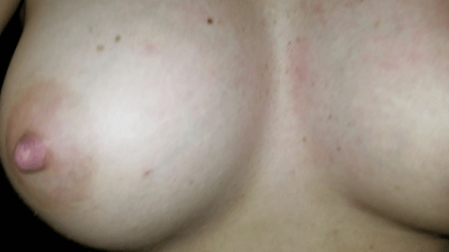 (f) Use my nipple as a target.