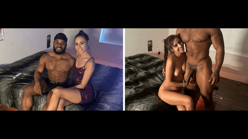 My partner took before and after pics of my latest BBC date. It was amazing! I'm so happy he introduced me into the HotWife lifestyle