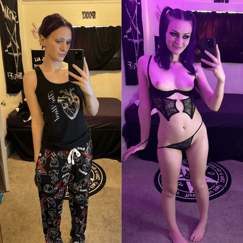 Two versions for you to fill up with cum