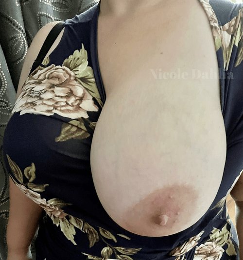 My boobs are always bursting out!